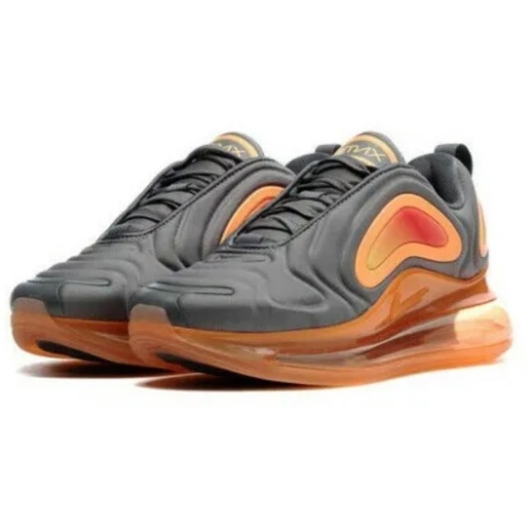 Nike Shoes - Nike Air Max 720 Gunsmoke Fuel Orange (GS) AQ3196-004 Size 6Y M/ Women’s 7.5 NIB